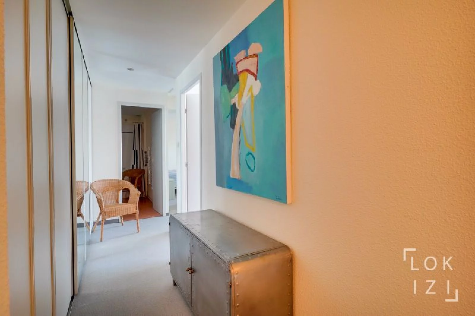 Location appartement meubl duplex T4 de 101m (Bordeaux St Augustin)