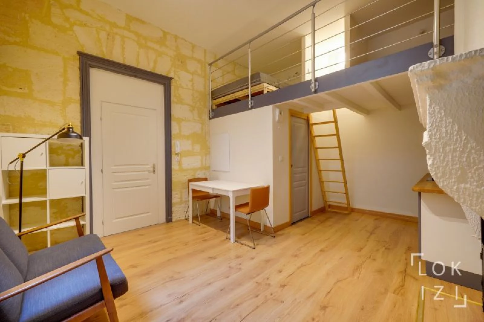 Location appartement meubl T1 bis 19m (Bordeaux - Victoire)