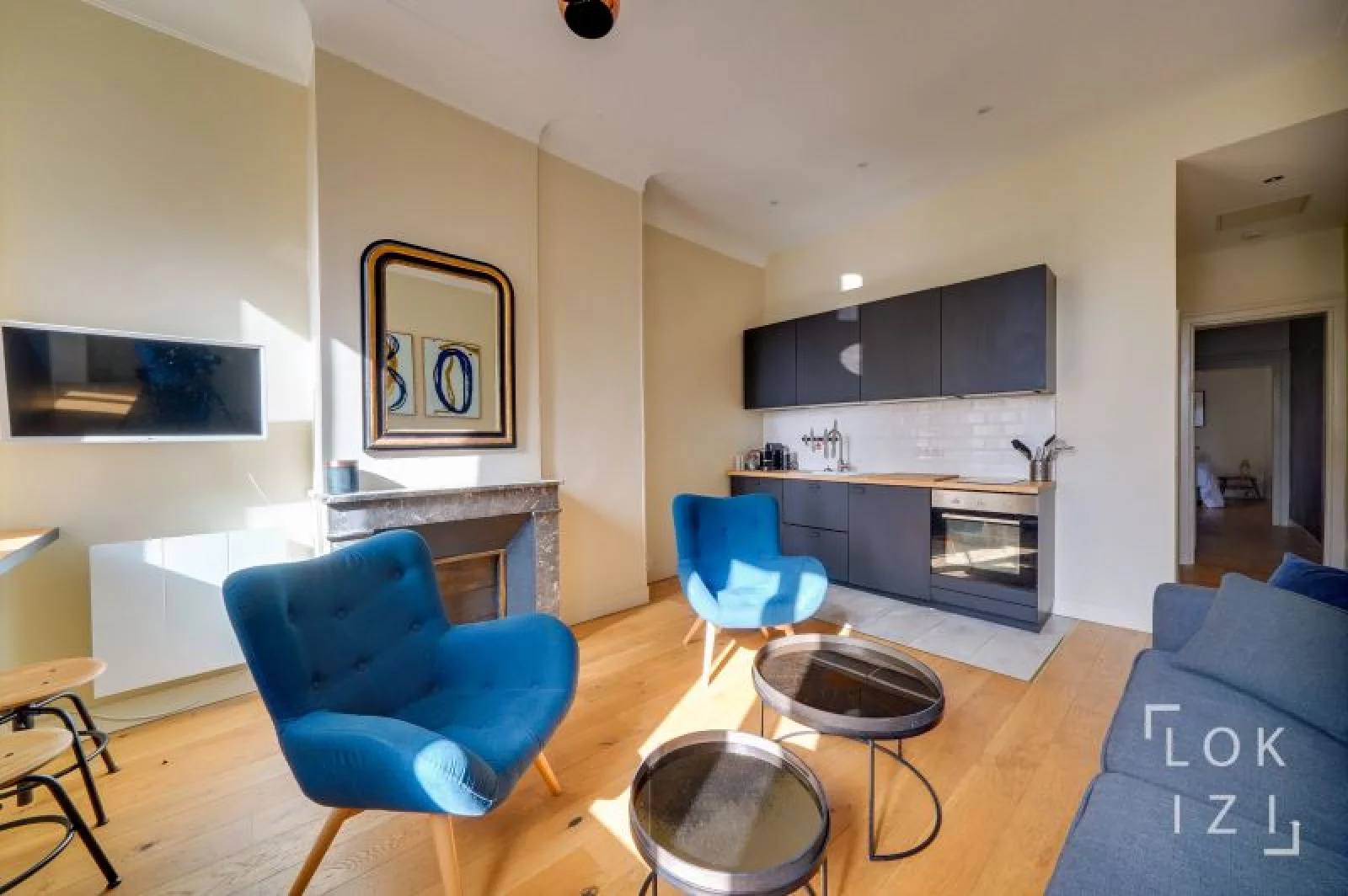Location appartement duplex meublé 3 pièces (Bordeaux centre)