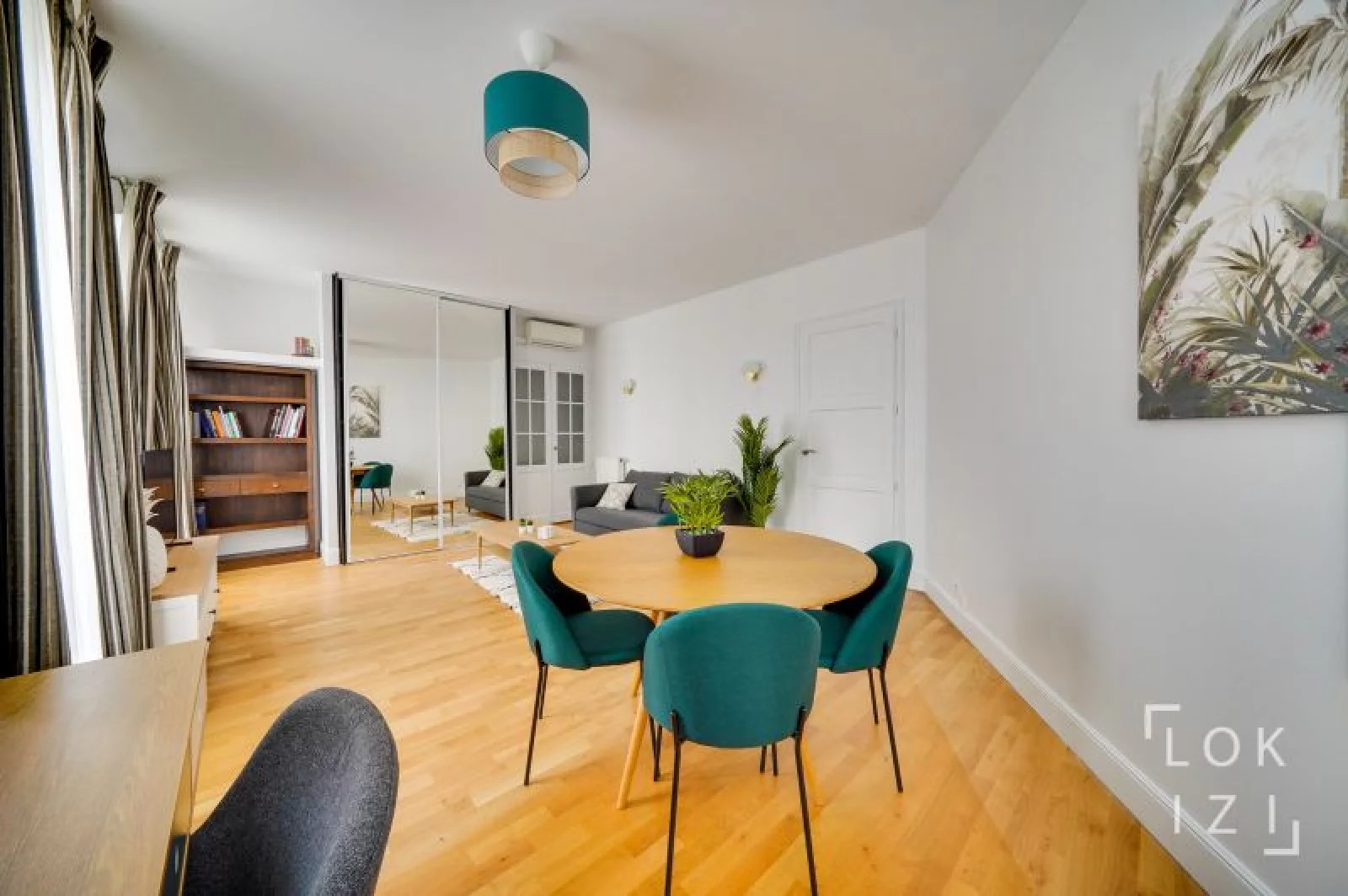 Location appartement meublé 2 pièces 61m² (Bordeaux centre - Gambetta)