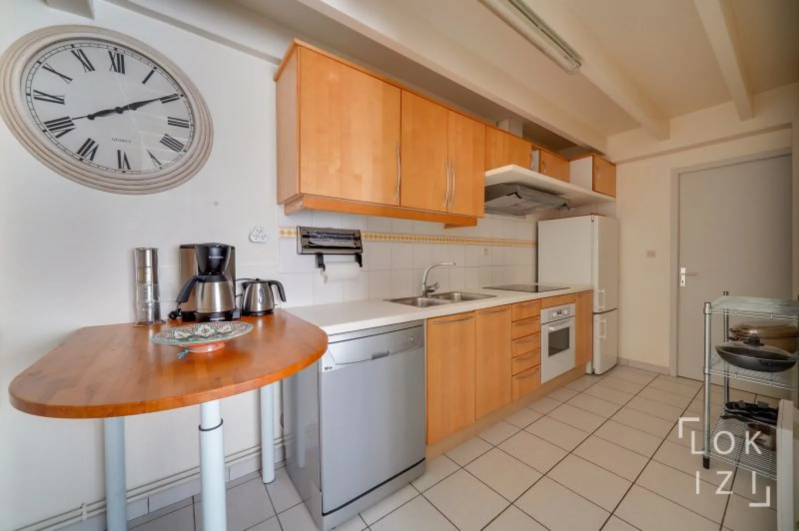 Location appartement meubl duplex T4 de 101m (Bordeaux St Augustin)