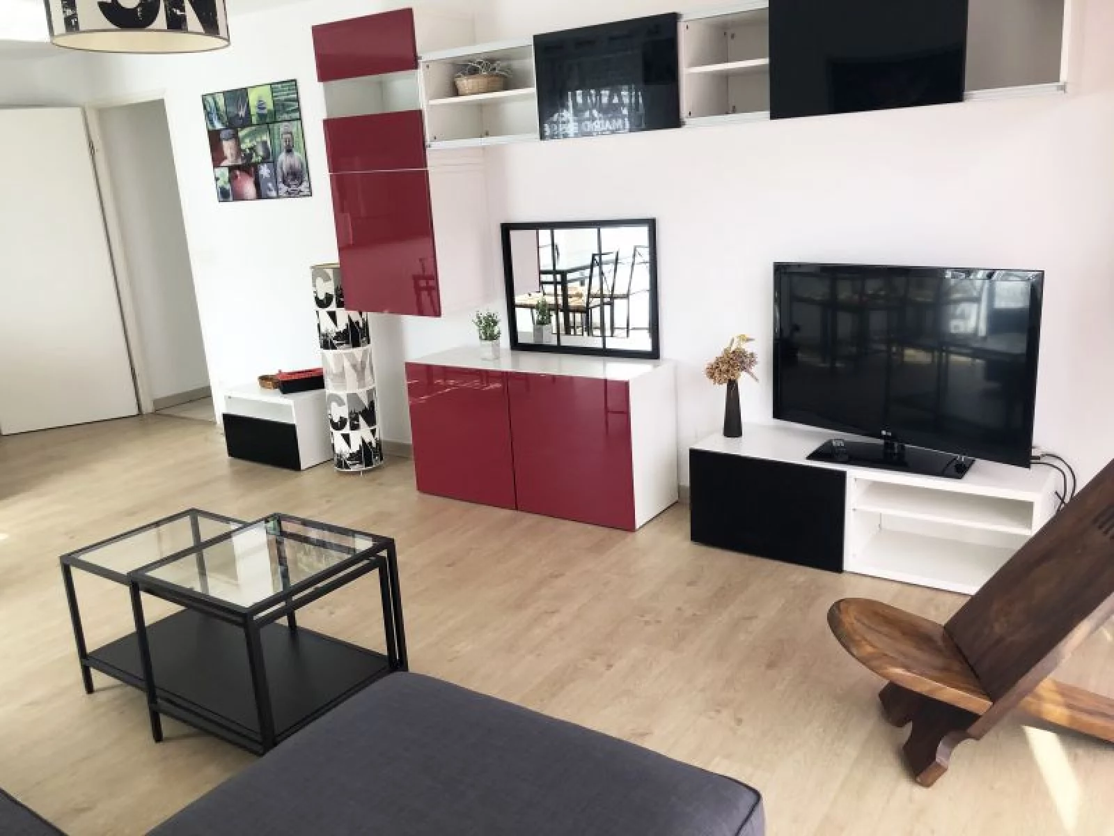 Location appartement meubl 3 pices 66m (Bordeaux - Chartrons)