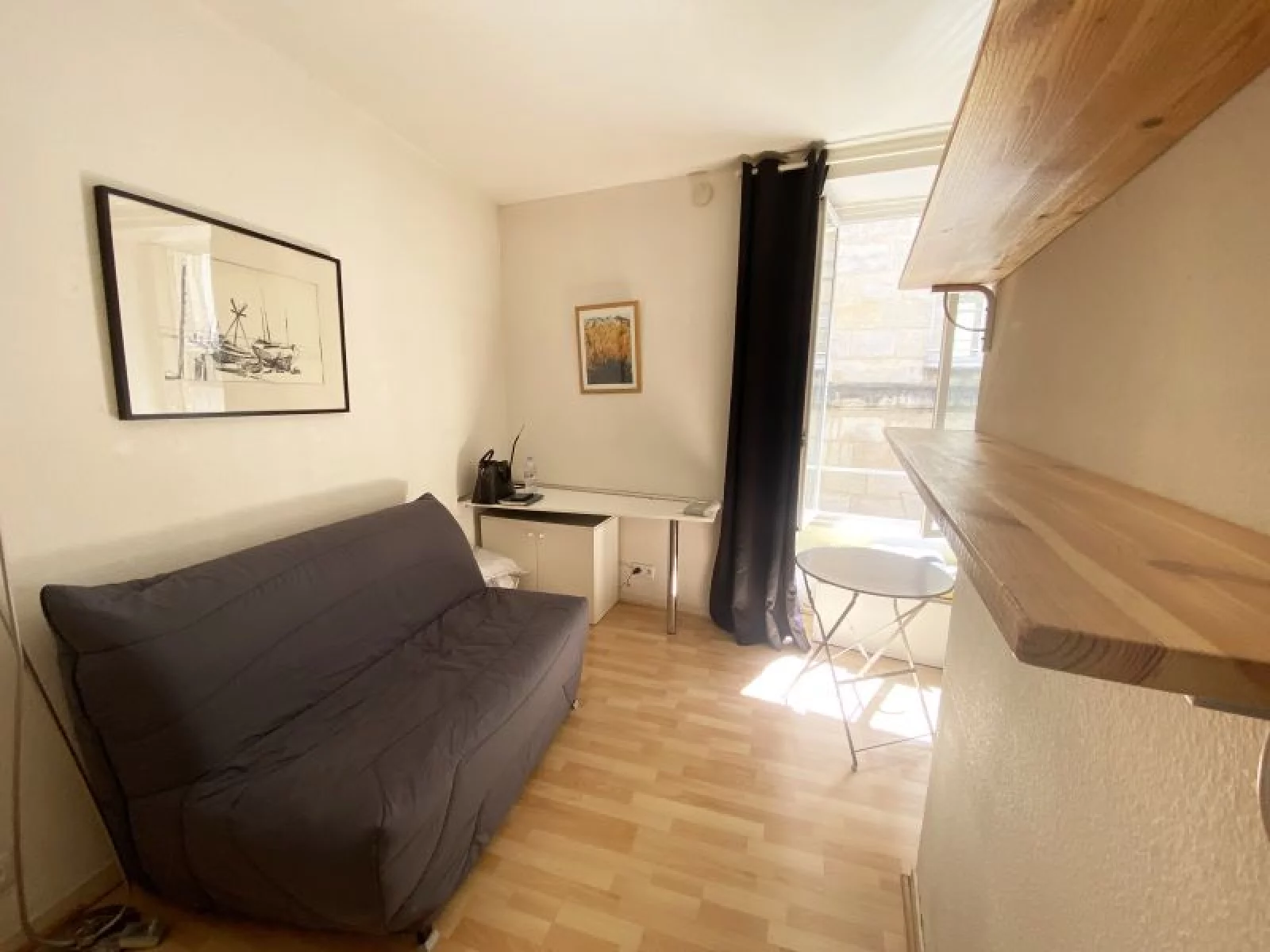 Vente studio meubl 15m (Bordeaux - Porte de Bourgogne)