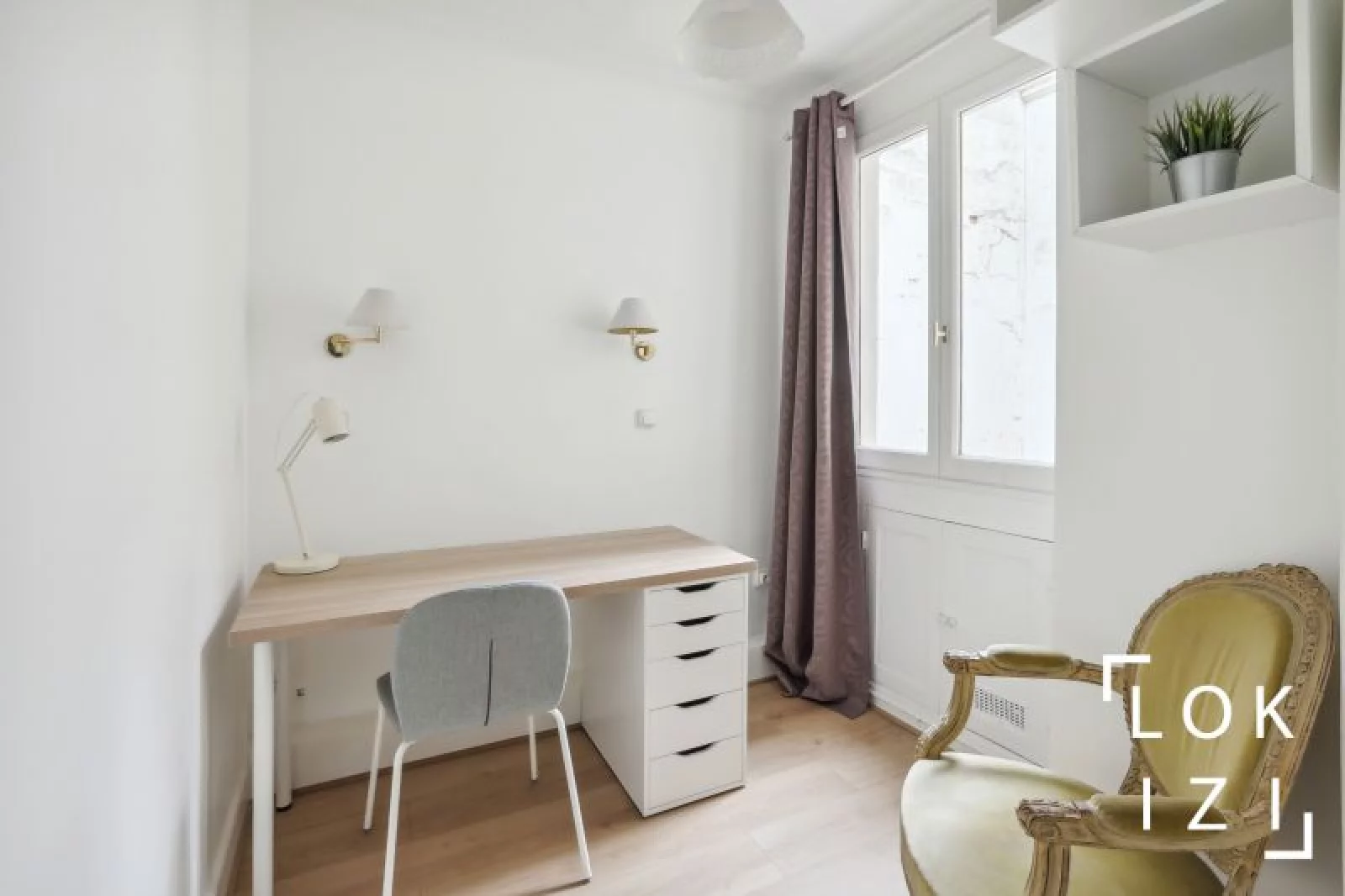 Location appartement meubl 3 pices 57m (Paris 17)