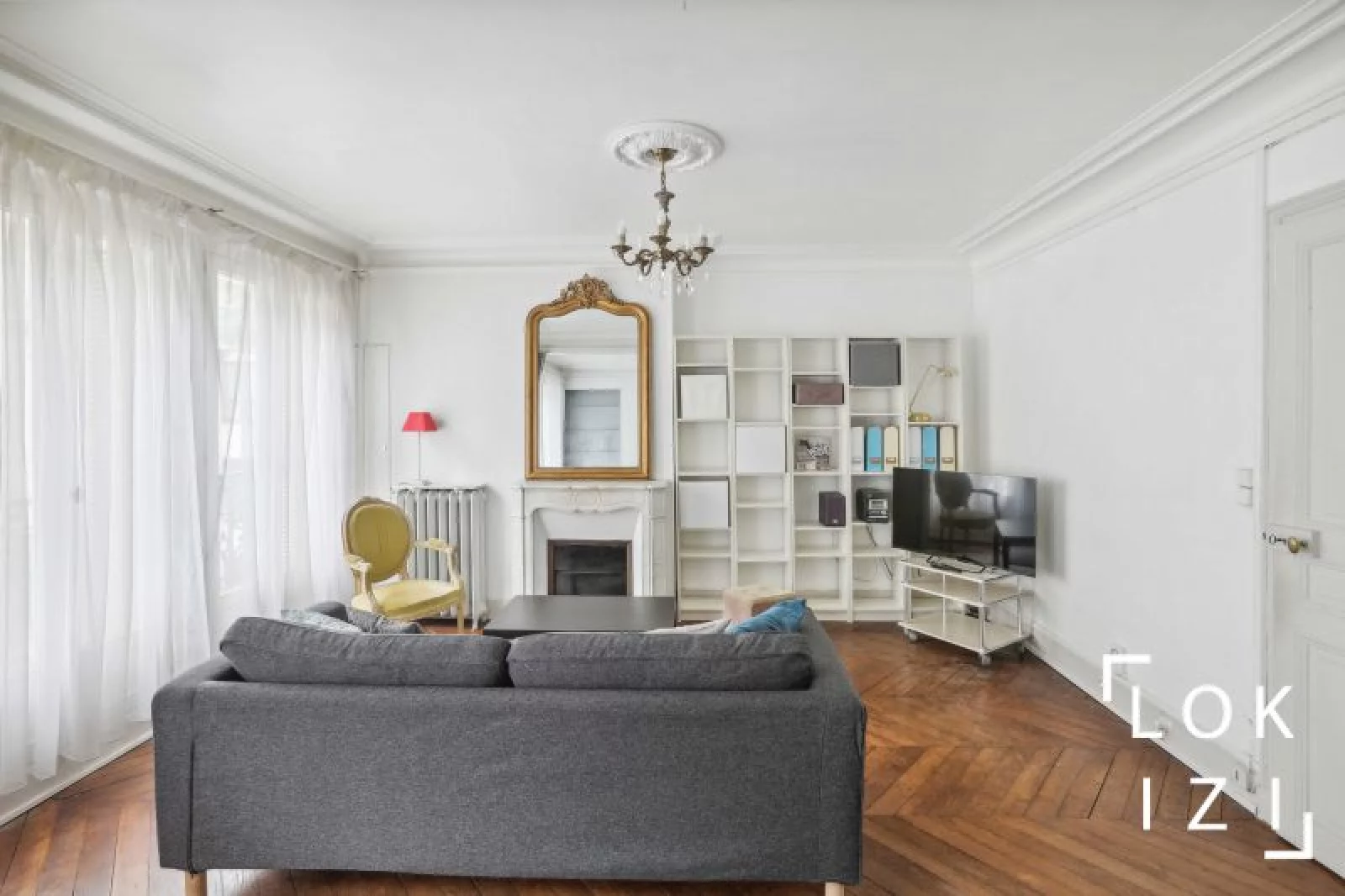 Location appartement meubl 3 pices 57m (Paris 17)