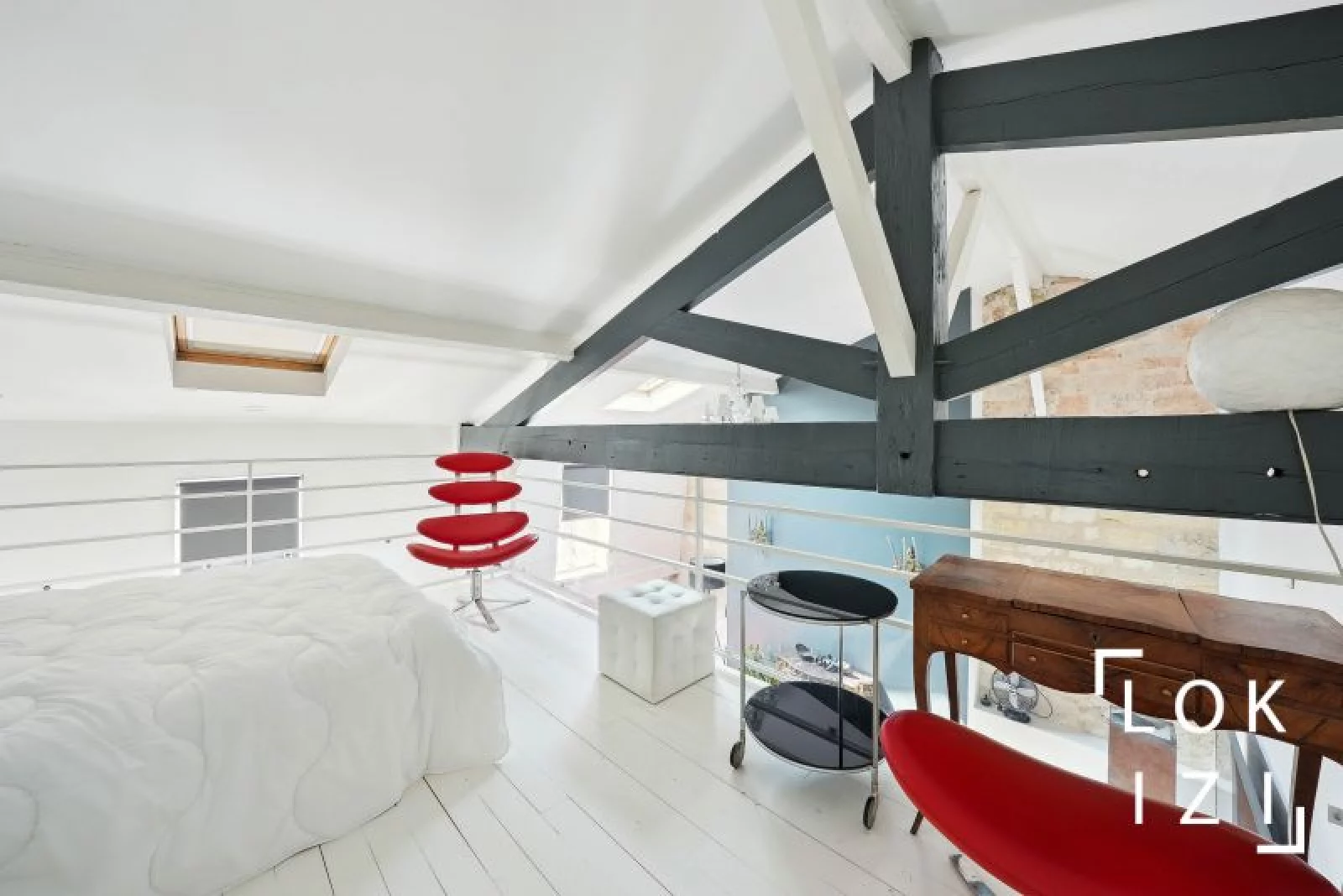 Location appartement meubl 3 pices 78m (Bordeaux-Fondaudge)