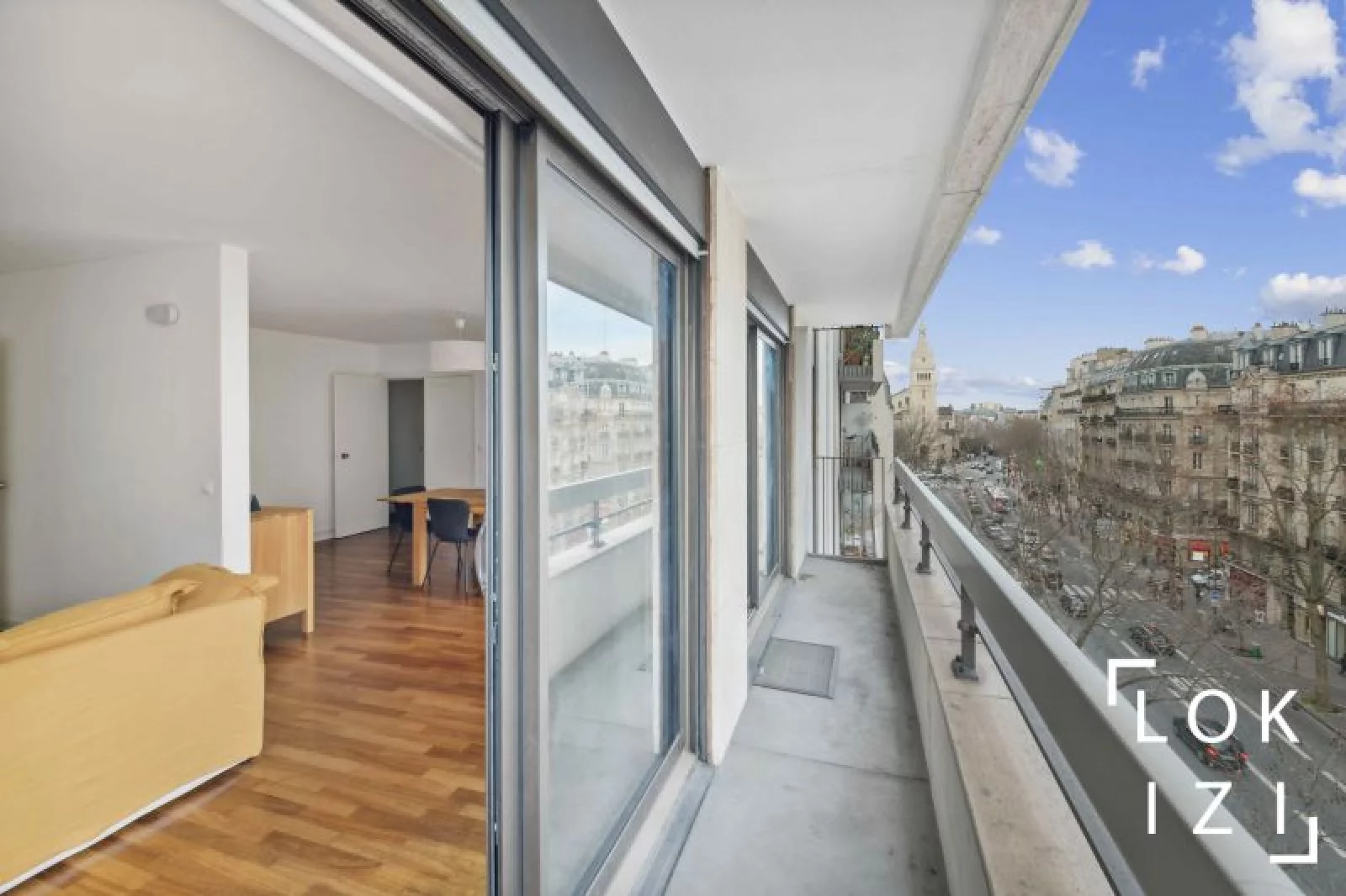 Location appartement meublé 4 pièces 107 m² (Paris 14)