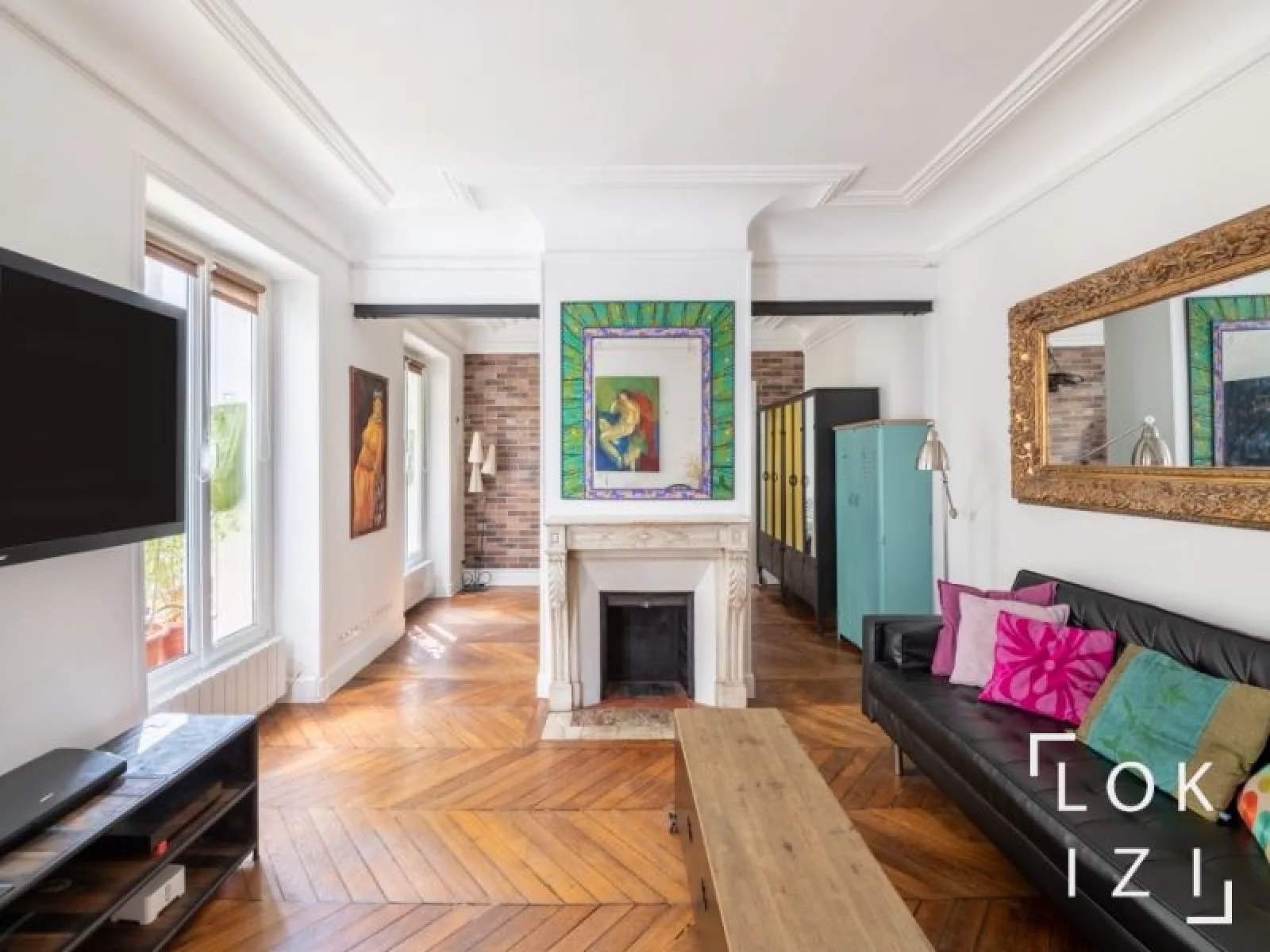 Location appartement meubl 2 pices 45m (Paris 10)
