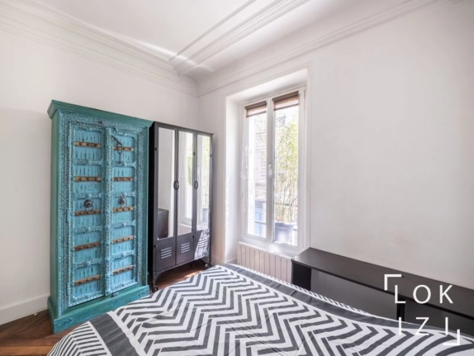 Location appartement meubl 2 pices 45m (Paris 10)