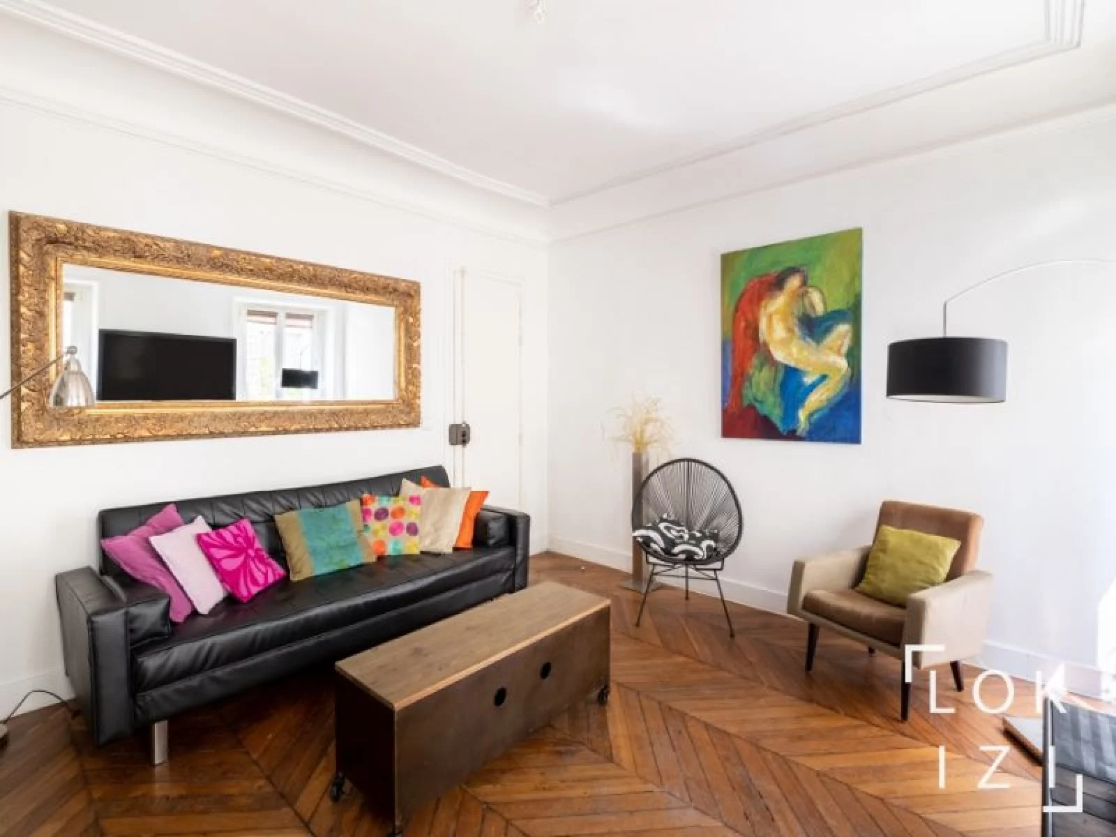 Location appartement meubl 2 pices 45m (Paris 10)