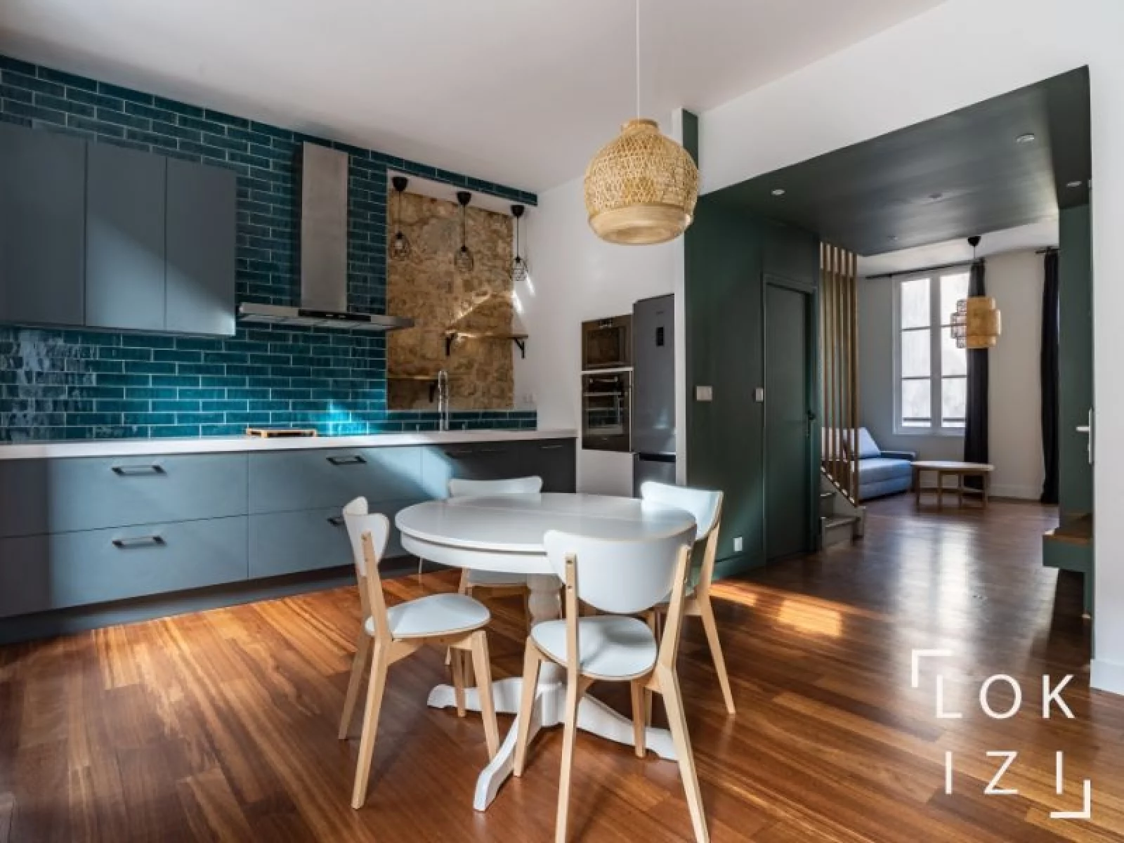 Location appartement duplex meubl T3 de 96m (Bordeaux / Victor Hugo )