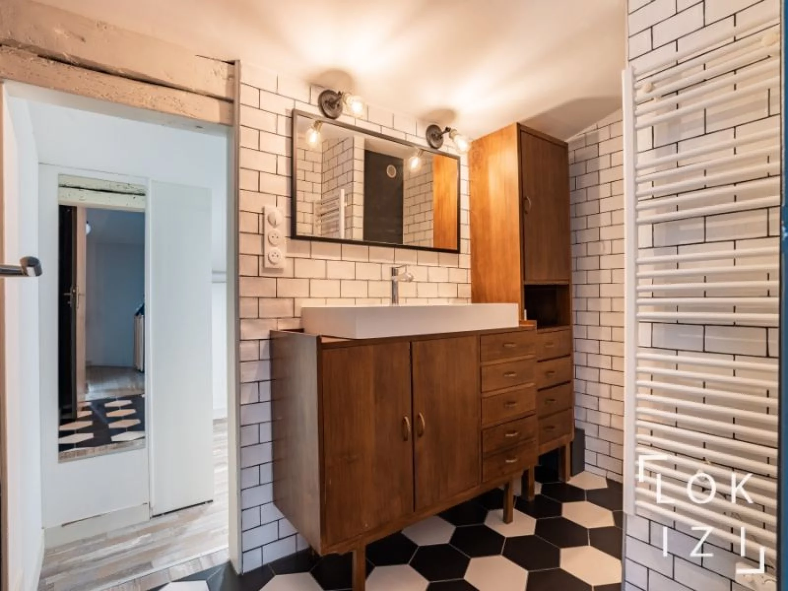 Location appartement duplex meubl T3 de 96m (Bordeaux / Victor Hugo )