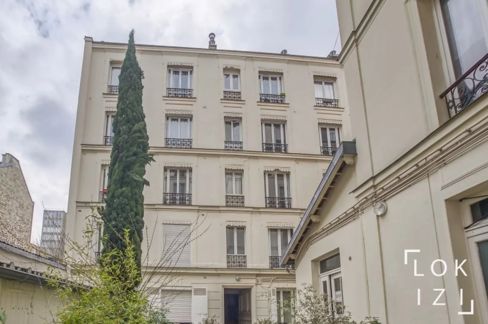 Location appartement meubl 2 pices avec cave (Paris 19 - Pte de la Villette)