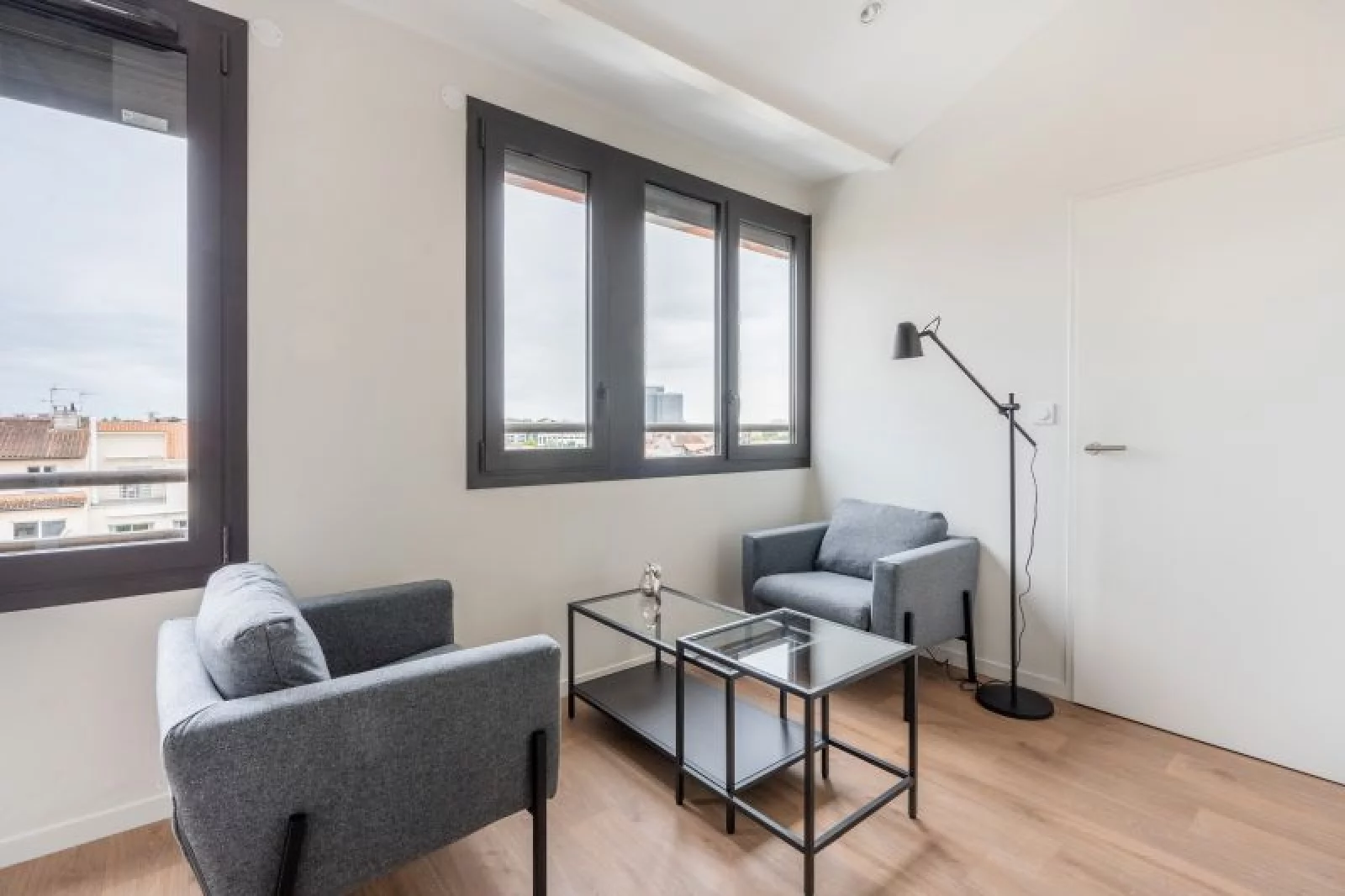 Location appartement duplex meubl 3 pices 49m  (Bordeaux / Saint Augustin)