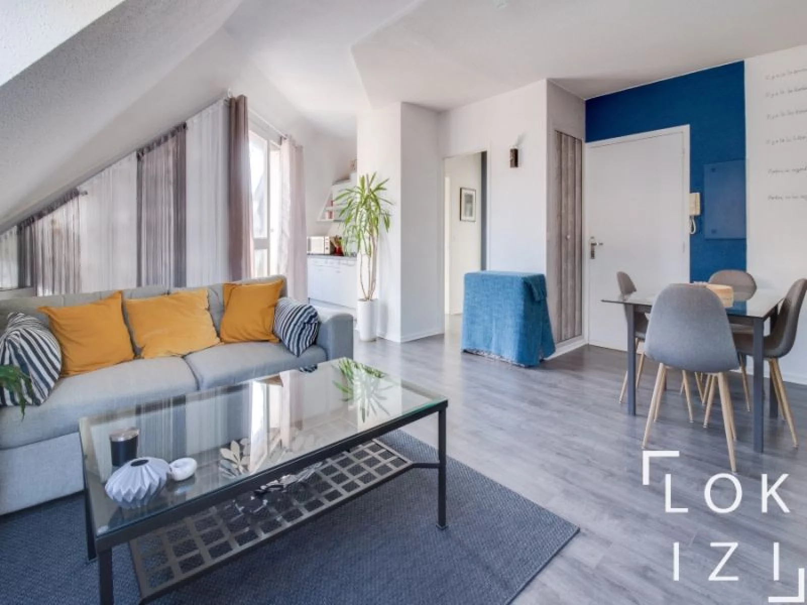 Location appartement meubl 2 pices 42m (Pau 64)