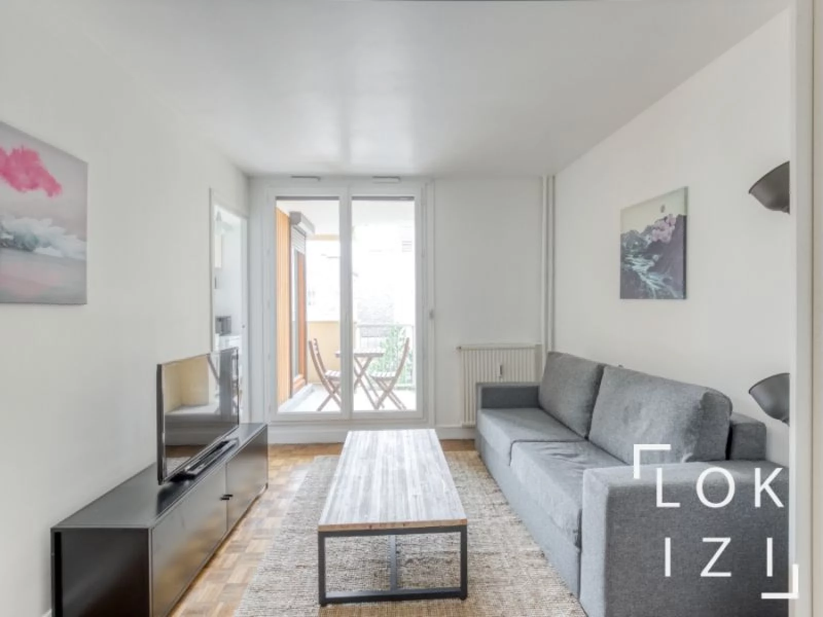 Location studio meubl de 23m (Paris 20 - Charonne)