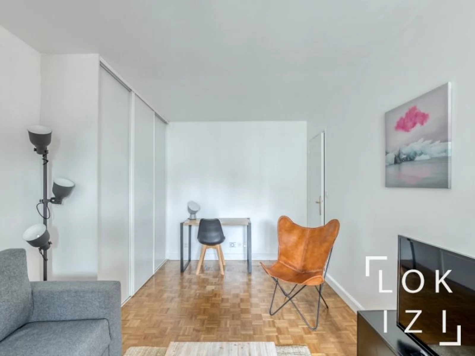 Location studio meubl de 23m (Paris 20 - Charonne)