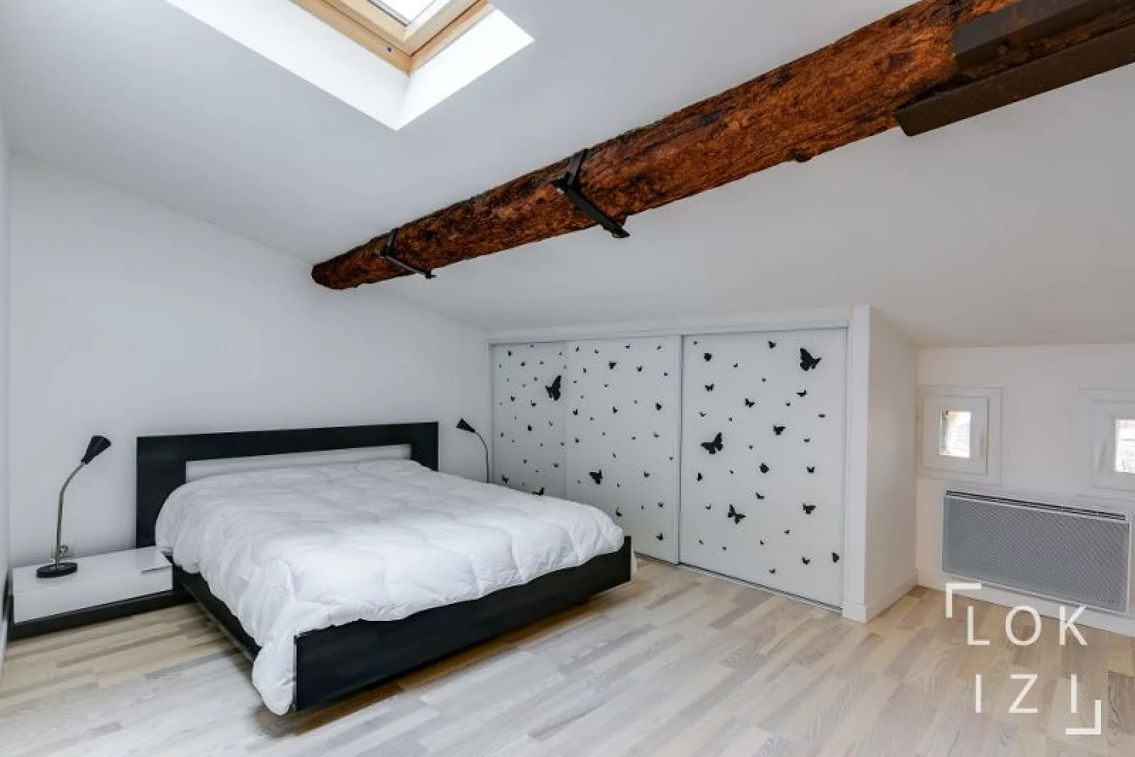 Location appartement meubl duplex 65m (Bordeaux centre)