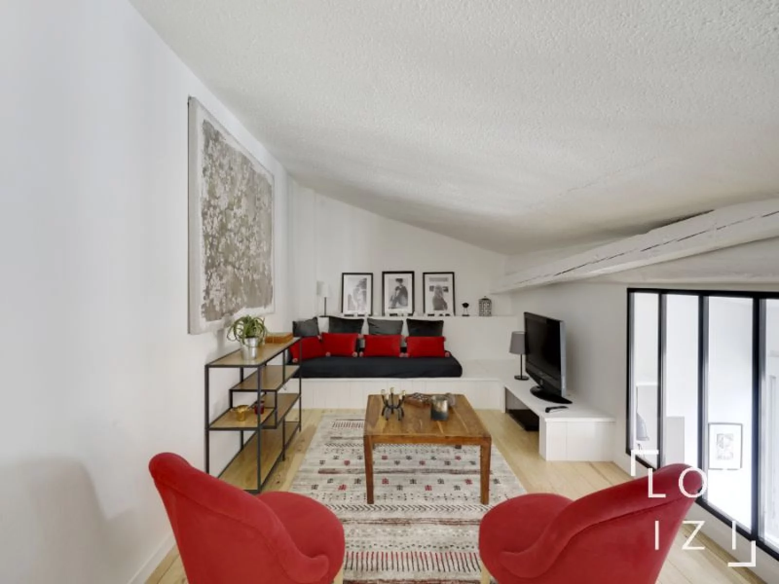Vente appartement meubl 2 pices duplex 56m (Bordeaux - Chartrons)