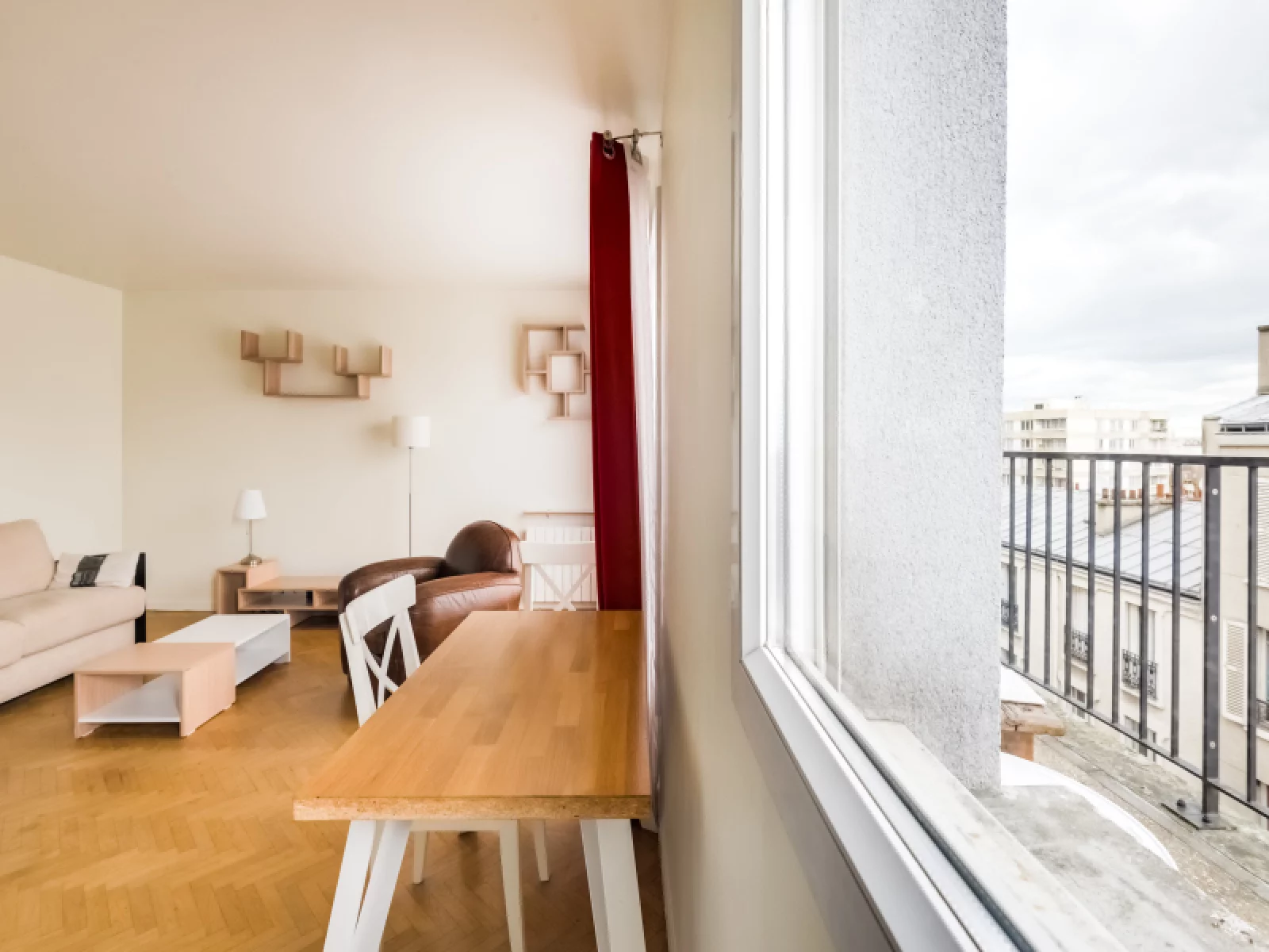 Location appartement T2 meubl 45m avec balcon et parking  Aubervilliers (Porte de la Villette)