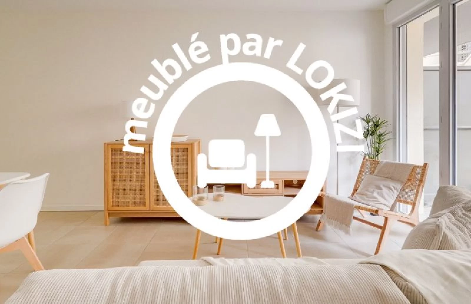 Location appartement meublé 2 pièces 40m² (Bordeaux - Cenon)