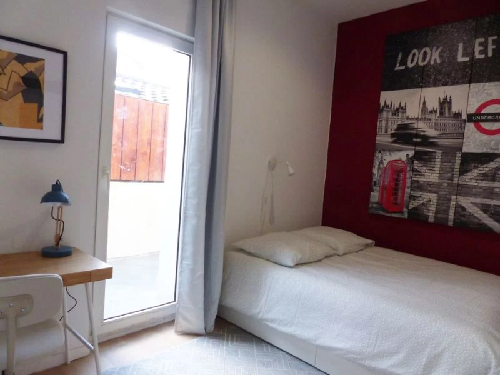 Location maison de ville meuble 4 pices (Bordeaux - Victoire)