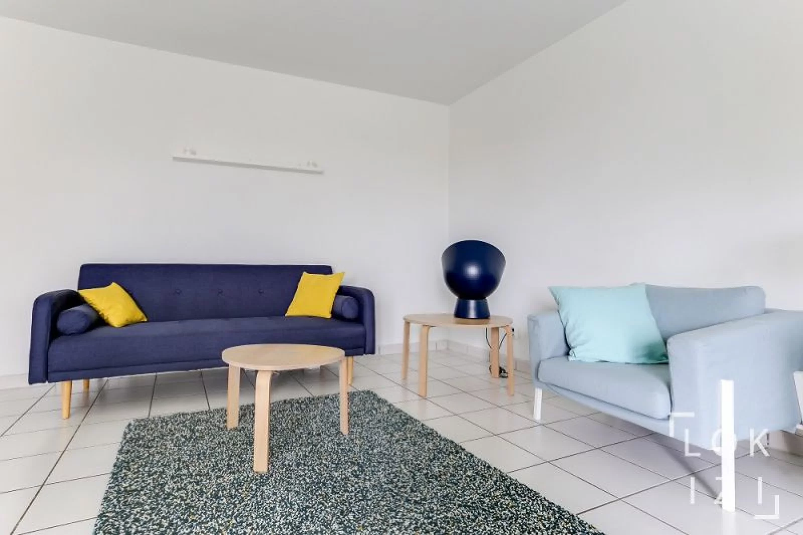 Location appartement meublé 2 pièces 46m² (Bordeaux - Chartrons)