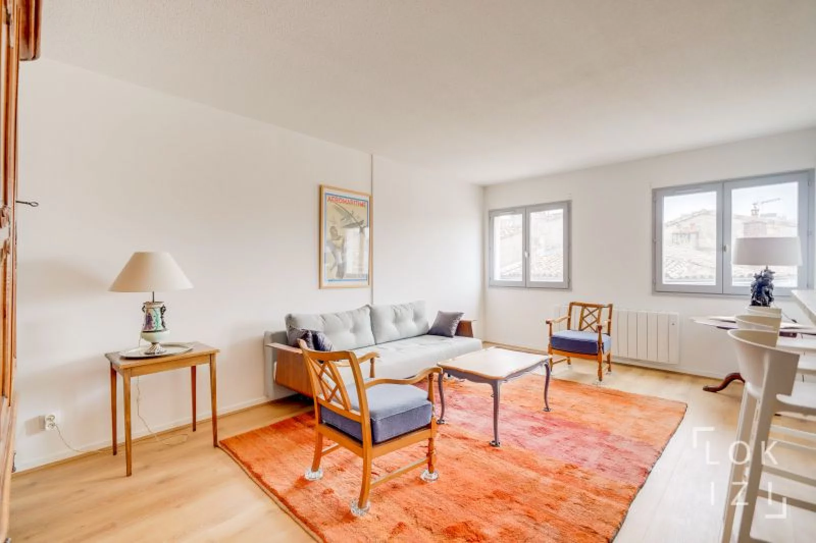 Location appartement meubl 3 pices 82m (Bordeaux - St-Seurin / Fondaudge)