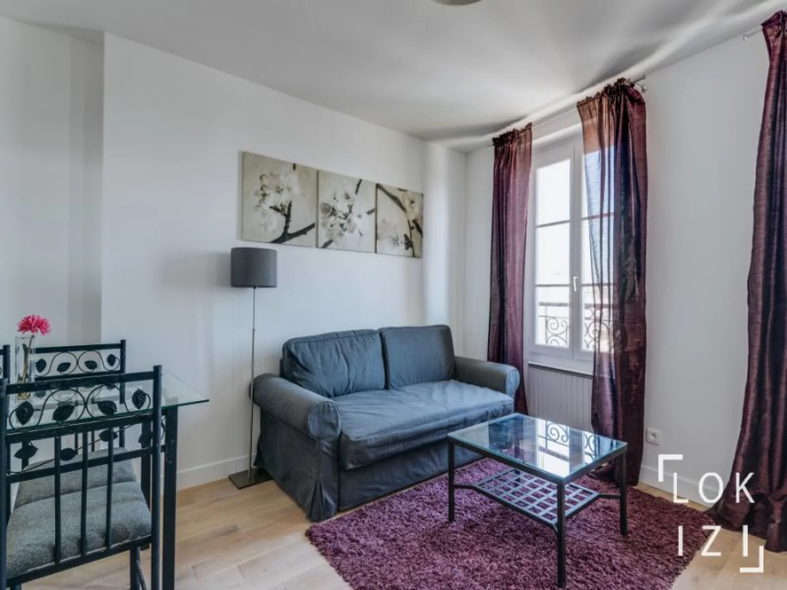 Location appartement meubl 2 pices (Paris 18)