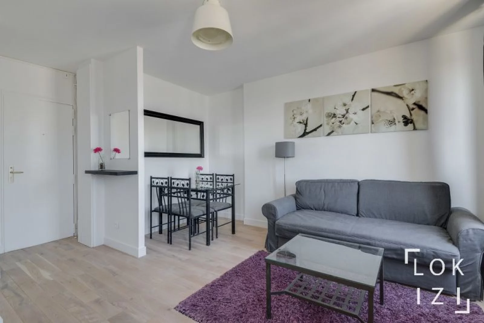 Location appartement meublé 2 pièces (Paris 18)