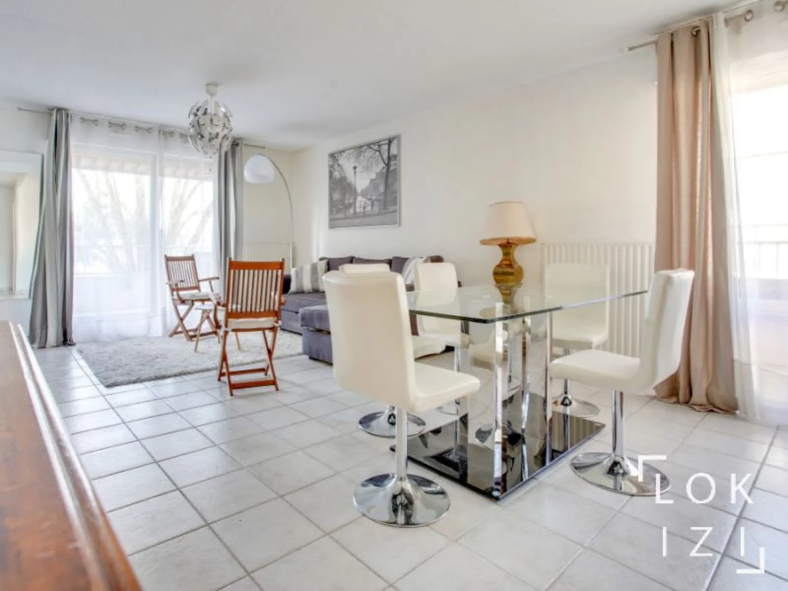 Location appartement meublé 2 pièces 68m² (Bordeaux - Eysines)