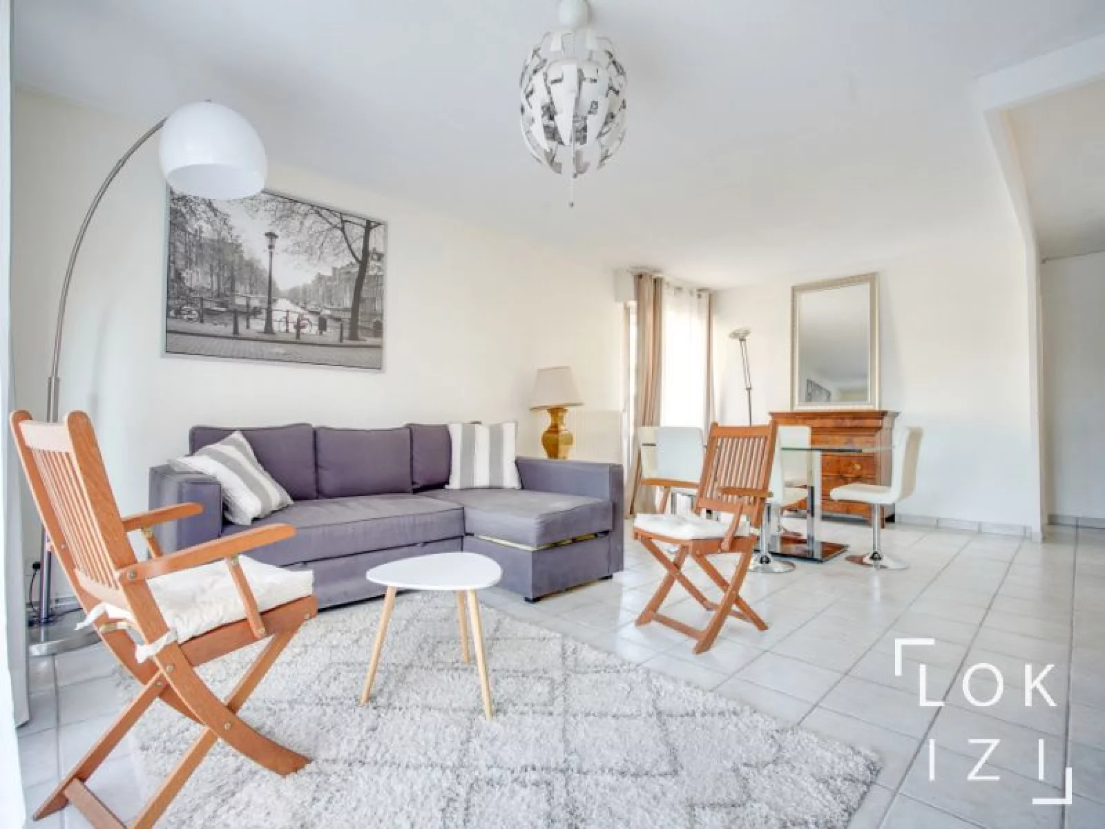 Location appartement meublé 2 pièces 68m² (Bordeaux - Eysines)