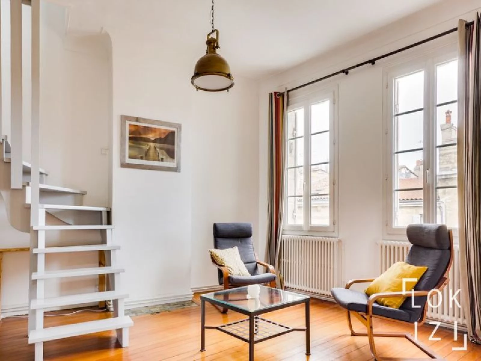 Location appartement meubl duplex T5bis 180m (Bordeaux - Fondaudge)