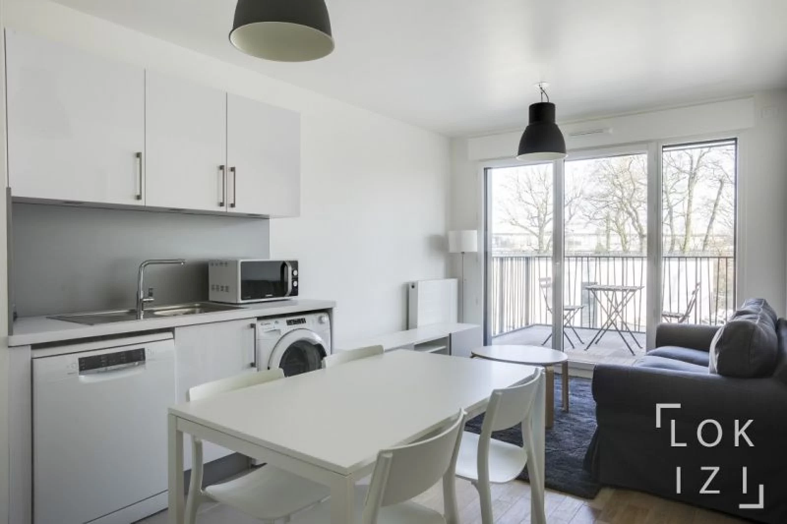 Location appartement meublé 2 pièces 38m²  (Paris sud - le Plessis Robinson)