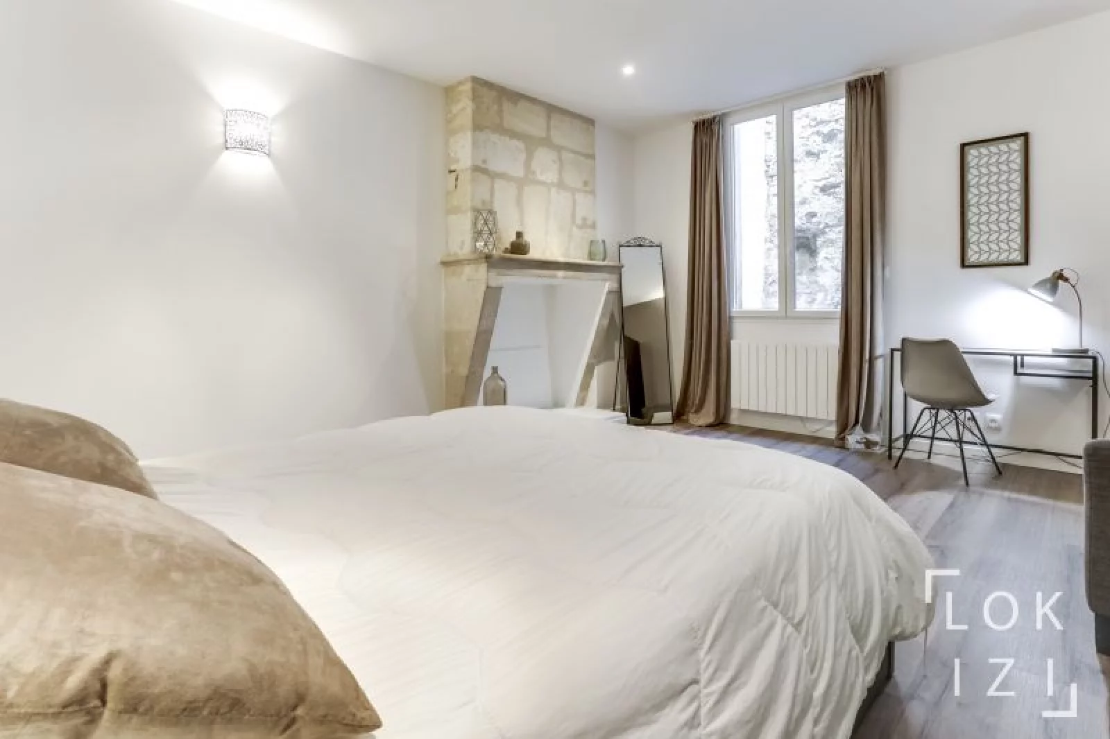 Location appartement meubl 2 pices 53m  (Bordeaux)