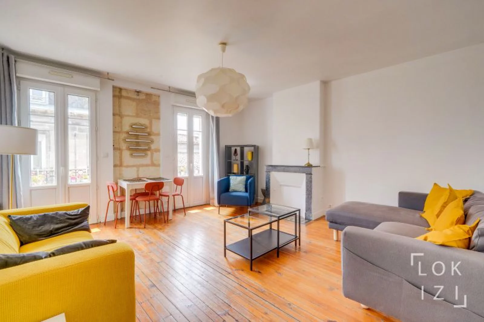 Location appartement meubl 3 pices 70 m (Bordeaux - Victoire)