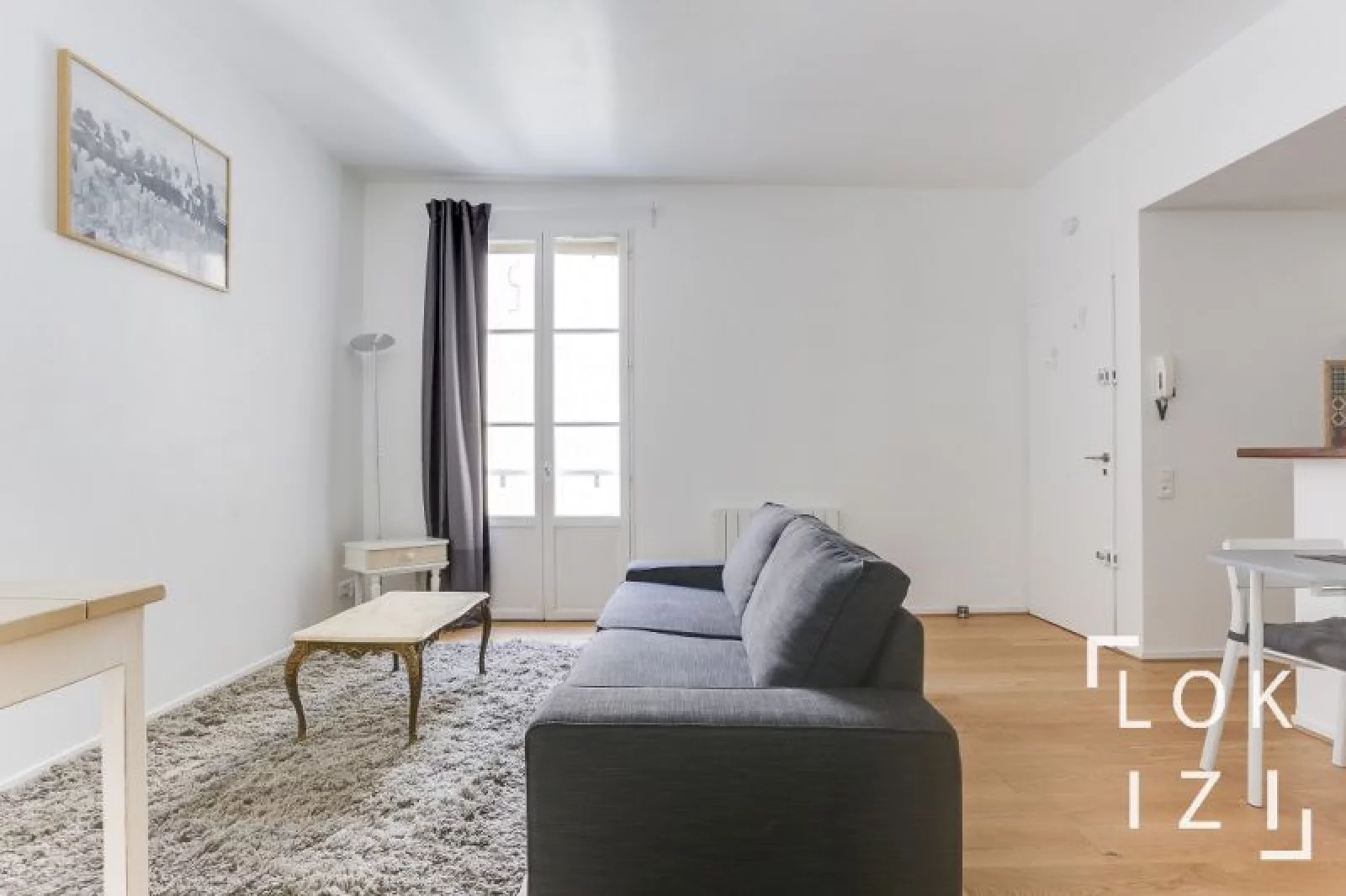 Location appartement meubl 2 pices (Bordeaux centre)