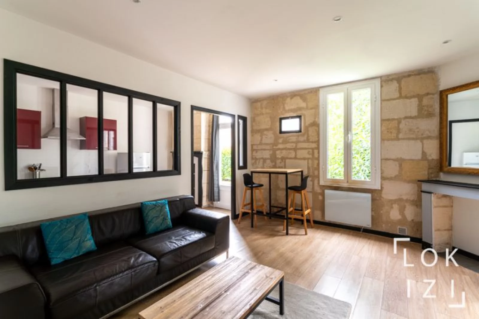 Location appartement meubl 2 pices 45m (Bordeaux - centre)