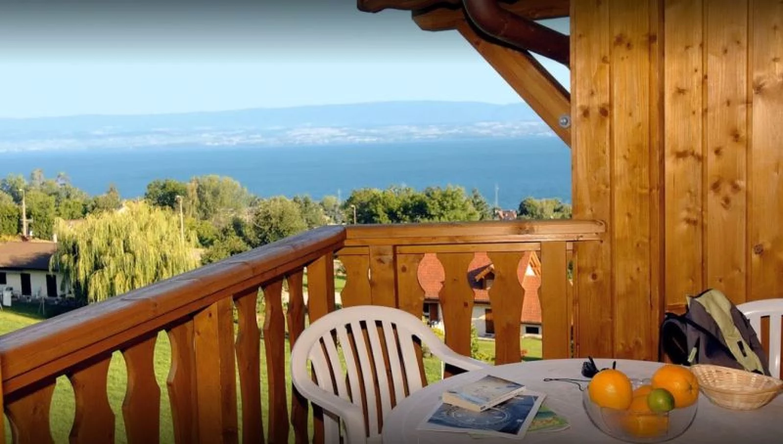 vente chalet meubl de 3 appartements avec vue sur Lac Lman (Evian les Bains)
