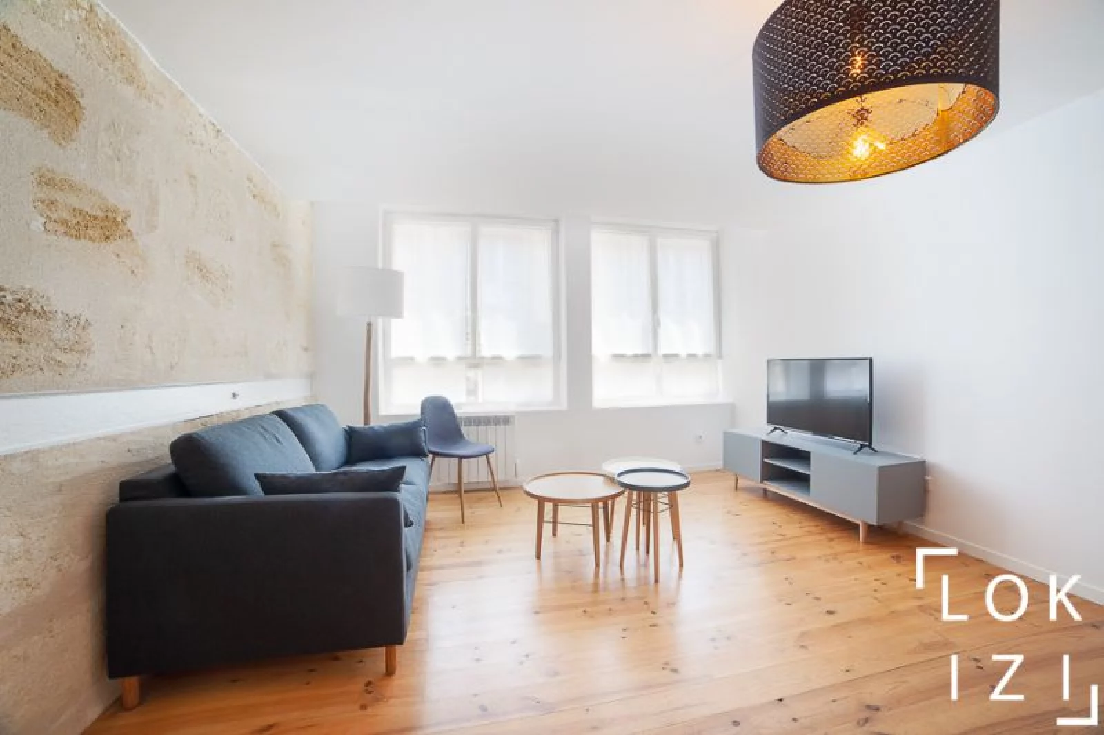 Location appartement meubl duplex 3 pices 63m (Bordeaux centre - St Bruno)