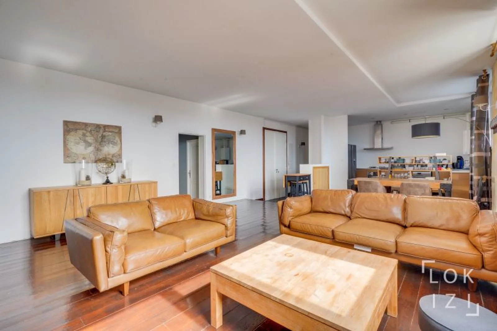 Location appartement meublé 4 pièces 116m² (Bordeaux centre)