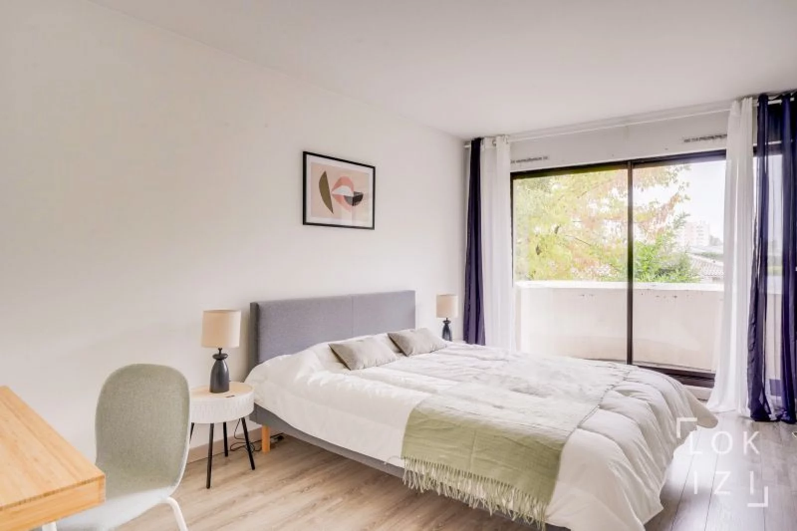 Location appartement meublé 2 pièces 56m²  (Bordeaux - Caudéran)
