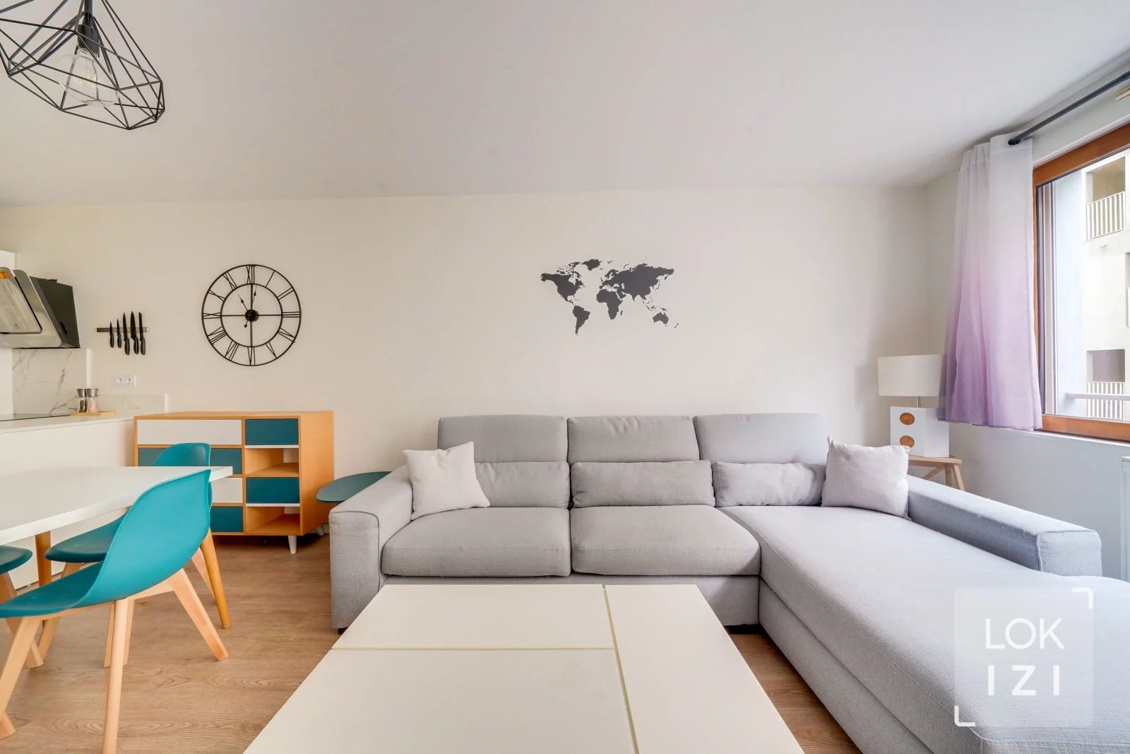 Location appartement meublé 3 pièces 64m² (Bordeaux - Chartrons)