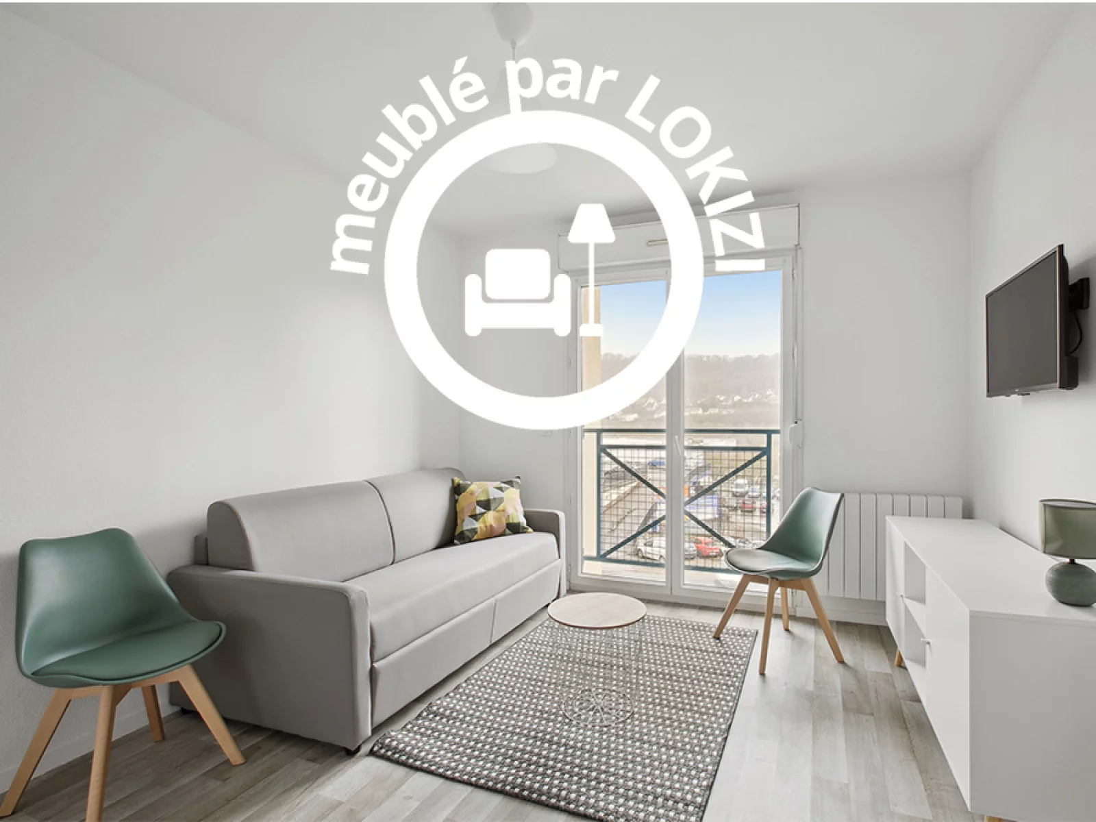 Location studio meubl 19m (Rouen - Darntal 76) 
