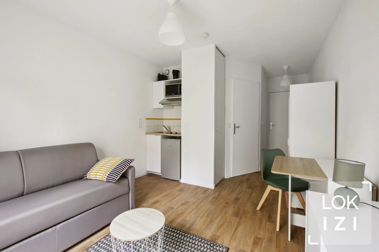 Location studio meubl 19m (Rouen - Darntal 76) 