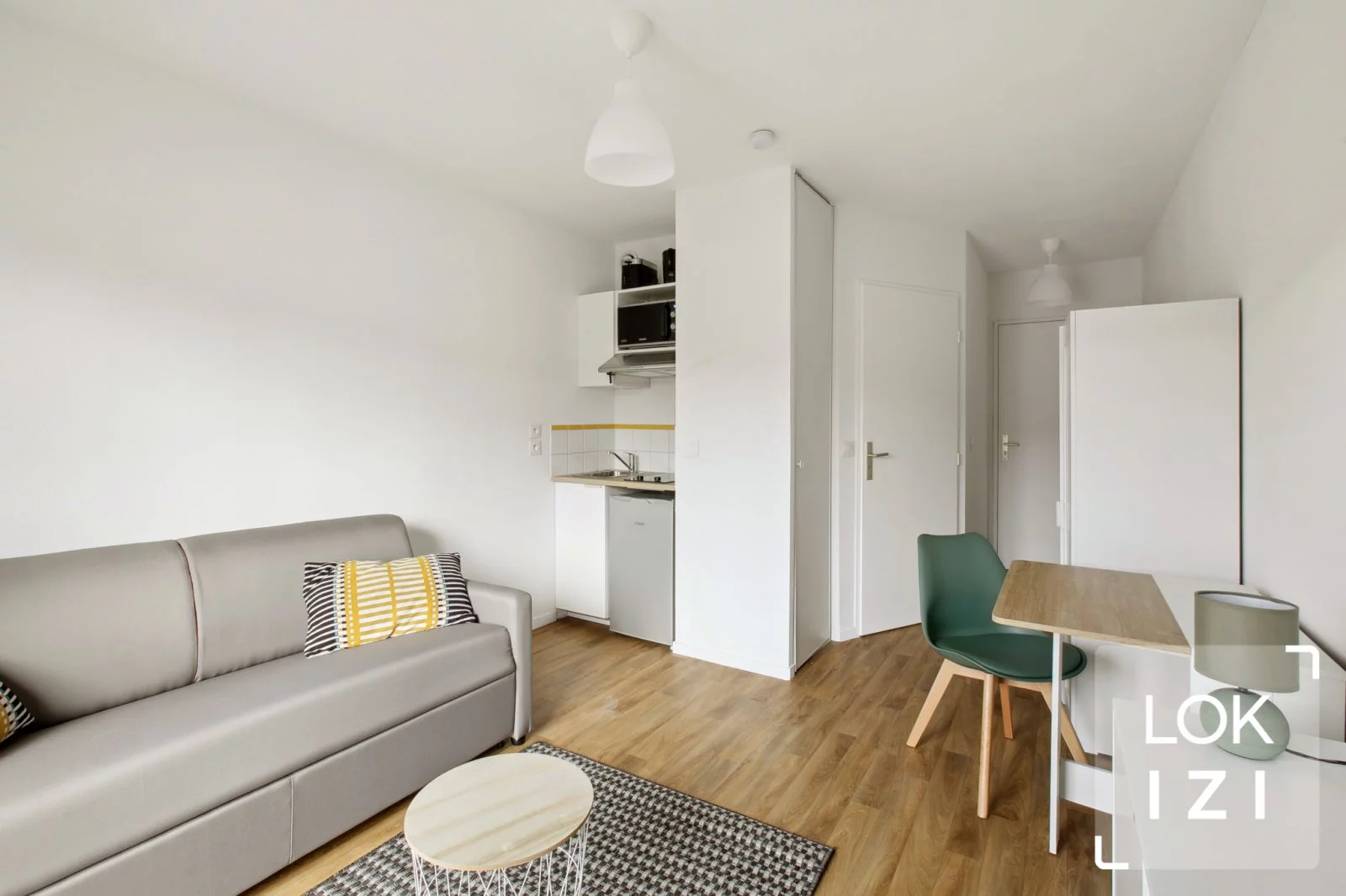 Vente studio meubl 19m (Rouen - Darntal 76) 