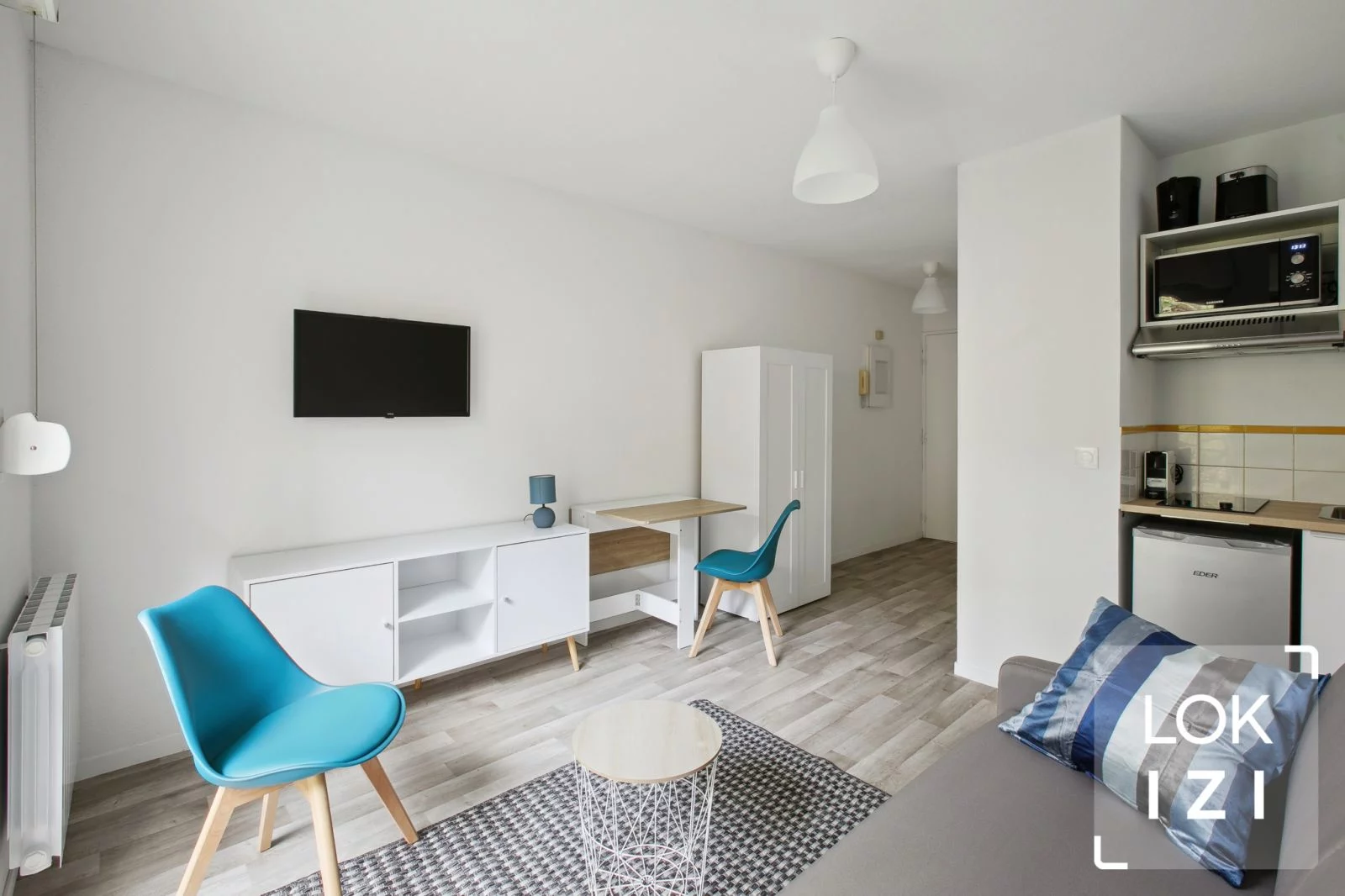 Vente studio meubl 19m (Rouen - Darntal 76) 