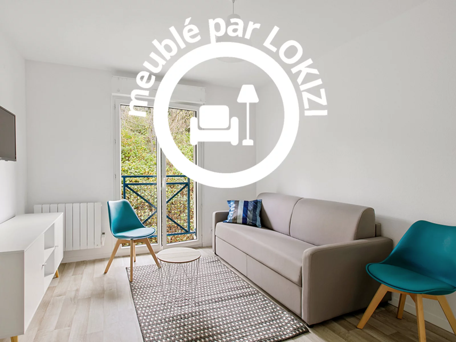 Location studio meubl 19m (Rouen - Darntal 76) 