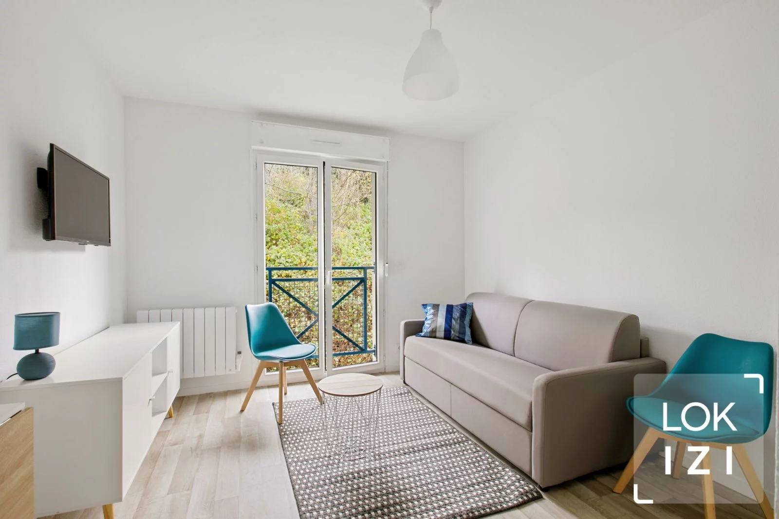 Location studio meubl 19m (Rouen - Darntal 76) 