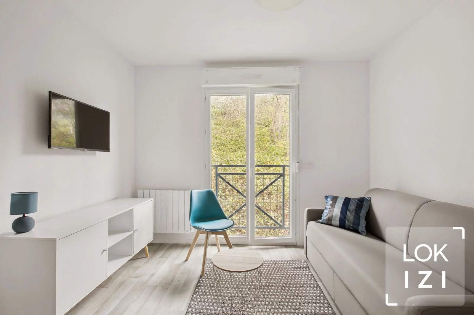 Location studio meubl 19m (Rouen - Darntal 76) 